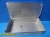 STRYKER Instrument 2000-162-023 Sterilization Storage Case (Lid & Base)