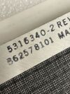 GE MEDICAL SYSTEMS 5316340-2 rev2  /  B62578101  AIR FILTER ASSEMBLY WITH HANDLE : 5316340-2 rev2  /  B62578101 In excellent condition  Ultrasound General