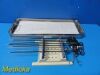 JARIT R. Wolf Pilling Assorted Operative  Laparoscopy Instrument W/ Tray