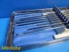 R. WOLF Integra Jarit Laparoscopic Surgery Instrument Set W/ TrayUrology