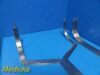 TELEFLEX Pilling Surgical Poly-tract OR Table Retractor System Components