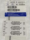 TERUMO Lot of 2 Straight Taper Fr.5  CG505  Exp.2022-02  (Z3) CG505 Straight Taper Fr.5
