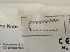STRYKER Sonic Control Serrated Aggressive Knife 5450815114 Exp.2022-10  (H2) 5450815114 Sonic Control Serrated Aggressive Knife