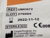 COOPER SURGICAL The Rumi System UMO672  Exp.2022-11  (H36) UMO672 The Rumi System