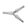 CARDINAL HEALTH 366 Medi-Vac 6-in-1 "Y" Tubing Connector - Polypropylene (2026/10/31) BOX of 15