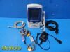 WELCH ALLYN Spot VitalsLXI,45NT0,Nellcor Oximax SpO2, Leads,PSU ~ Monitor
