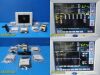 SPACELABS 91367 Ultraview SL Monitor,91496 Command Module, PSU, New Leads
