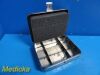 HITACHI Aloka Transrectal Puncture  Adapter Set/Needle Guide W/ Case