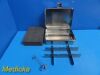 HITACHI Aloka Transrectal Puncture  Adapter Set/Needle Guide W/ Case
