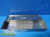 KARL STORZ Storz Instruments/Scopes Storage   & Sterilization Container 20.25"x5"x3.5"