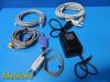 WELCH ALLYN 45NT0 Spot, LXI W/ SpO2, NBP, Temp Leads ~  Vitals Monitor