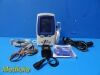 WELCH ALLYN Hill Rom 45NT0 SureTemp Nellcor SpO2 ,W/ Leads,NEW BATTERY ~ Vitals Monitor