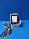 WELCH ALLYN Hill Rom 45NT0 SureTemp Nellcor SpO2 ,W/ Leads,NEW BATTERY ~ Vitals Monitor