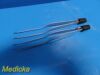 SYMMETRY 2015  10-13621 Olsen Bipolar Forceps, ESU,  Bayonet Forceps 1mm Tip