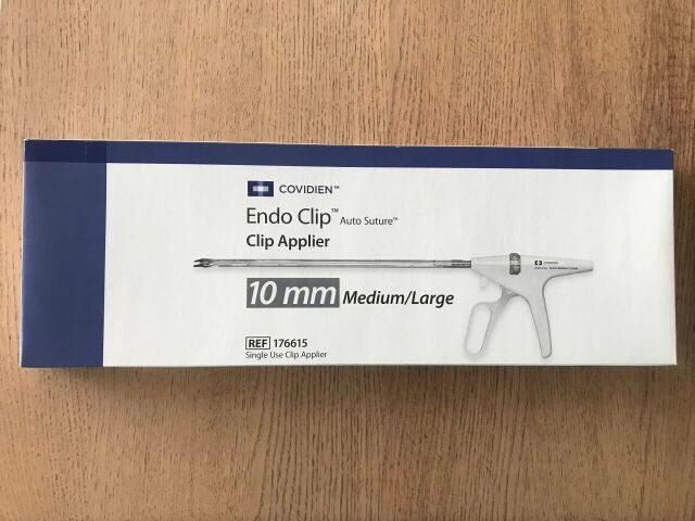 COVIDIEN 176615 Endo Clip Auto Suture Clip Applier 10mm Med/Large