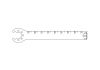 SYNTHES 05.003.104S Saw Blade, 90mm x 12.5mm, 1.19mm Cut Thickness