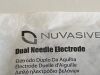NUVASIVE 2 Packs (2/pack) Dual Needle Electrode 1025906 Exp.2025-09 & 2028-10 (K15) 1025906 Dual Needle Electrode