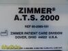 ZIMMER Orthopedics Ref 60-2000-101 A.T.S 2000 Console W/ 2X Tubings