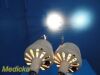 2X Sunnex HM1000-37W Gooseneck Exam Light, Medical Light Wall Mount,20 Watt