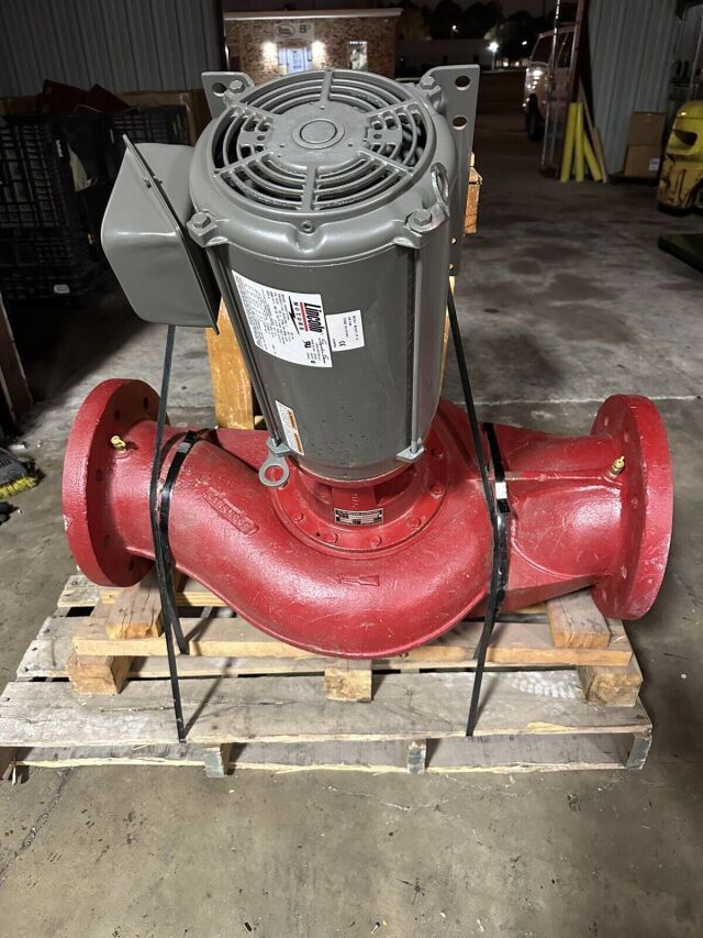 MCNEVIN COMPANY McNevin Bell&Gossett Series 80-8X8X9.5 7.5HP Pump & Lincoln Motors SSD6S7.5TJP61 .