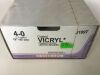 ETHICON J109T Coated Vicryl Suture, Box of 24 Pieces Exp 08/2023 B0621