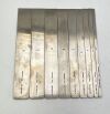 V. MUELLER OS1062-9 Lambotte Osteotomes Straight Blade 1062-004, -006, -008, -010, -012, -015, -018, -019, -020 (Set of 9)