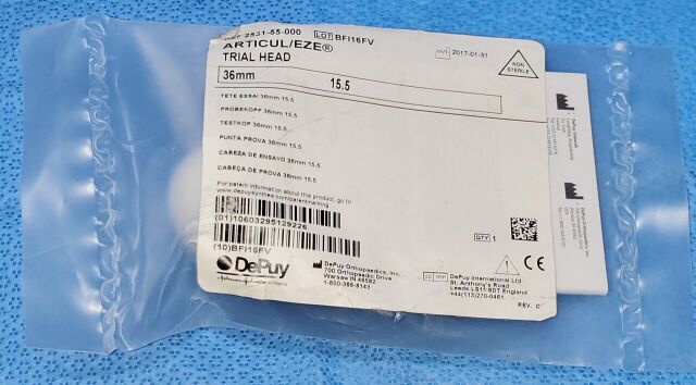 DEPUY 2531-55-000 Trial Head