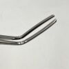 SKLAR Set of 4 Various Angled Forceps with Serrated Teeth, Curved
