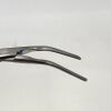 SKLAR Set of 4 Various Angled Forceps with Serrated Teeth, Curved