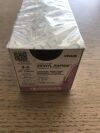 ETHICON VR426 Vicryl Rapide Suture, Undyed, Synthetic Absorbable, 4-0, 27in Cutting PS-2 (12/Box)