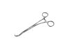 MILTEX MX 24-3010 Stainless Steel Forceps, Angled