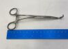 MILTEX MX 24-3010 Stainless Steel Forceps, Angled
