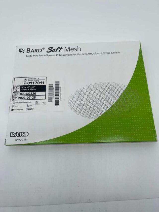 BARD 0117011 SOFT MESH 6" X 6"