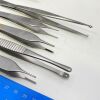 JARIT Set of 15 Surgical Tissue / Dressing / Intestinal Forceps