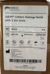 PFM MEDICAL M7050 ASEPT 1,000ml Drainage Bottle w/ Y-Site Drain, Each