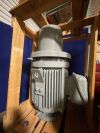 GE 20 HP High Efficiency Vertical AC Motor Model 5KE256DTT6001 .