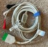GE Dash 3000 Monitor w/Accessories NEW Spo2 Finger Sensor / 3 Lead ECG Snap. ICU/CCU
