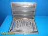 ZIMMER Biomet W. Lorenz Microfixation Maxillo - Orofacial Instruments Set