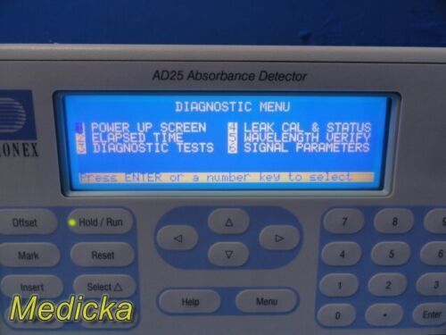 DIONEX AD25 Absorbance Detector, Hardware Revision 1.09