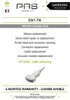 SAMSUNG CA1-7A Extensive repair capability - CA1-7A Ultrasound Transducer