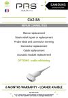 SAMSUNG CA2-8A Extensive repair capability - CA2-8A Ultrasound Transducer