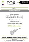 HITACHI C252 Extensive repair capability - C252 Ultrasound Transducer
