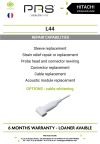 HITACHI L44 Extensive repair capability - L44 Ultrasound Transducer