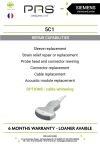 SIEMENS 5C1 Extensive repair capability - 5C1  Ultrasound Transducer