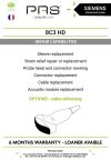 SIEMENS 8C3 HD Extensive repair capability - 8C3 HD Ultrasound Transducer