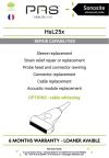 SONOSITE HsL25x Extensive repair capability - HsL25x Ultrasound Transducer