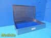 UNBRANDED Mediflex Surgical Storage & Sterilization Case W/ Mat (20.5