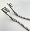 BECKMAN COULTER gs40.6508 Beckman-Weitlaner Retractor 9 1/2" 3x4 blunt 22x24mm