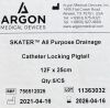 ARGON MEDICAL Skater Catheter Argon Medical 756512025 12F x 25cm SKATER All Purpose Drainage Catheter Locking Pigtail