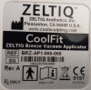 ZELTIQ AESTHETICS BRZ-AP1-066-000 CoolFit Breeze Vacuum Applicator Handpiece
